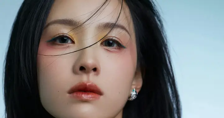 陈都灵浅绿纱裙美翻了