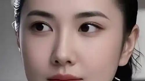 微凉娱乐：她真的太美了，眉眼水灵、气质独