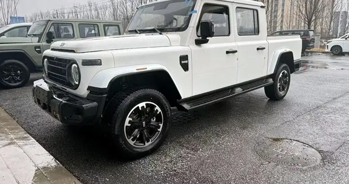 212 T01皮卡版实车，车长5469mm，2.3T柴油动力，有手动挡