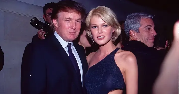 爱泼斯坦新照曝光！特朗普被六女簇拥，一个的人出现却更抢风头