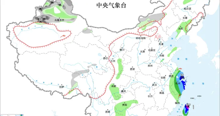 特大暴雨！暴雪！新一股冷空气即将来袭，注意防范→