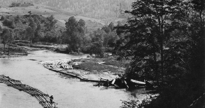 18张老照片：1930年的鸭绿江，其实是这个样子的！