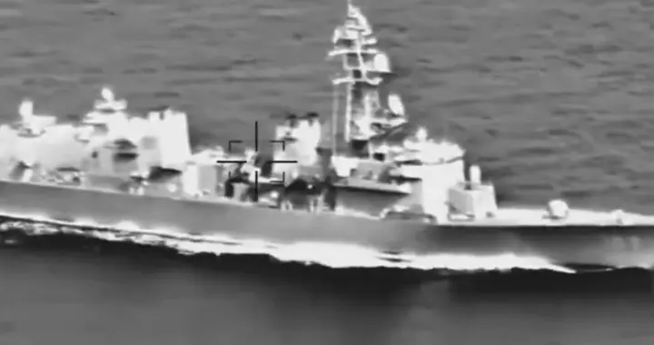 日本“雷”号驱逐舰驶过台湾海峡，前两代“雷”号均参与对华侵略