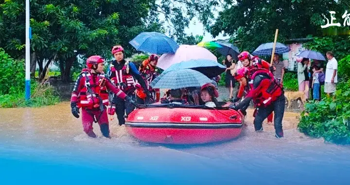 广西抗洪一线，把科技迷看热血了
