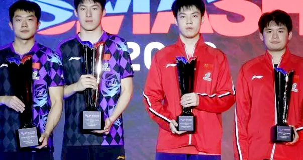 3-1夺冠，横扫日本吉山僚一吉山和希，轰12-10，9-11，11-9，11-9