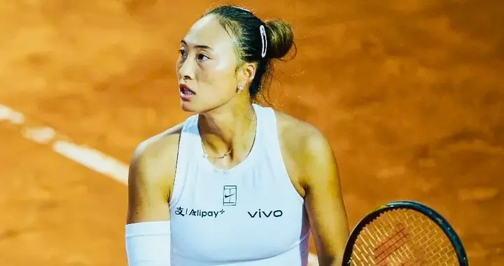郑钦文逆转拿下WTA1000罗马站开门红!与布克沙争夺女单32强席位！
