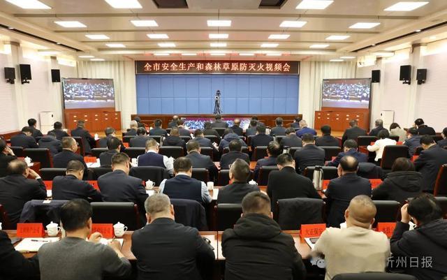 全市安全生产和森林草原防灭火视频会议暨2月份安全生产工作例会