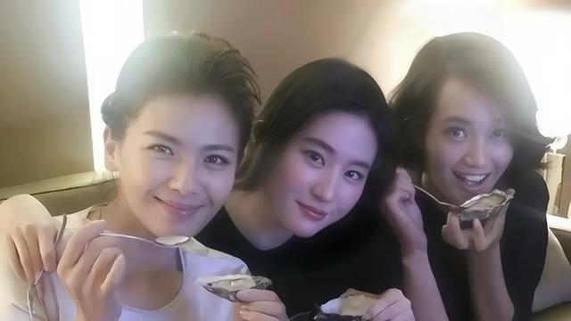 彩虹吃瓜娱乐：刘涛和刘亦菲同框的这张老照