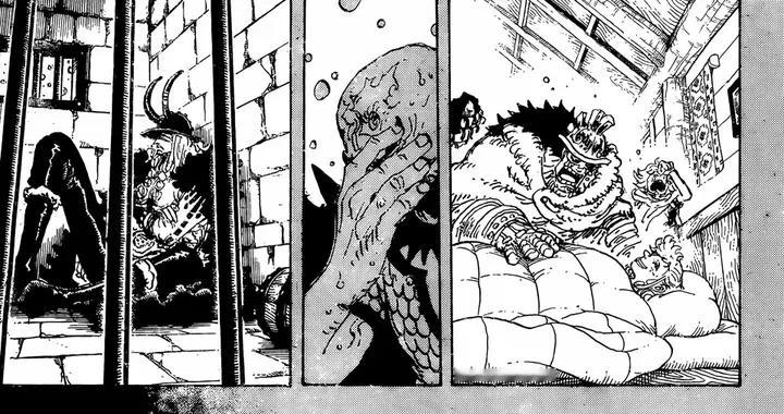 海贼王1169话：伊姆大人斩杀哈拉尔德，战国攻打蜂巢岛营救卡普