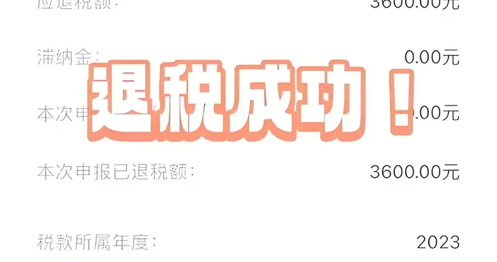 个税退税倒计时！3月1日正式启动