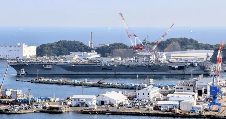 美航母离开日本，针锋相对？防卫省：解放军反潜机位琉球东部海域
