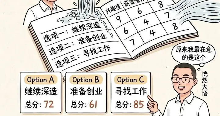 多个机会摆在面前怎么办？一个工具搞定问题