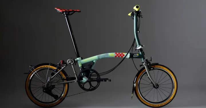 1.5万元起售，两款环法限定款折叠自行车发布，极具氛围感
