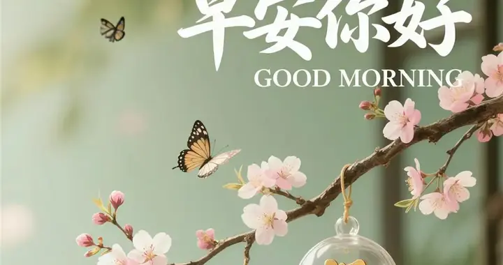 晨光之美，温暖明媚，早安，好的运气，从每个清晨开始