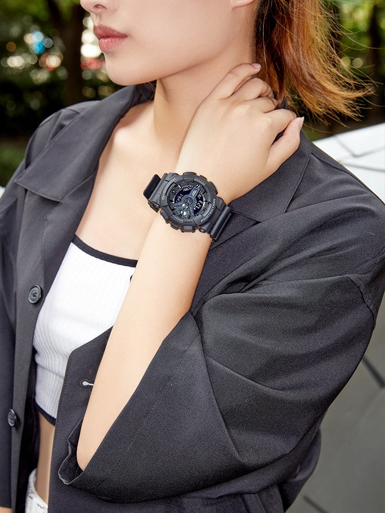 卡西欧黑武士学生手表