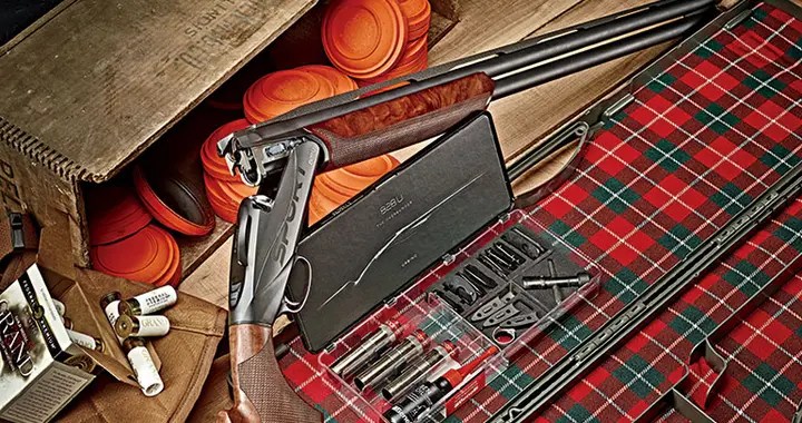 贝内利828U竞技型双管霰弹枪：独特亮点 钢制枪身 创新扳机