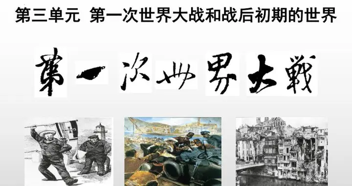 第一次世界大战：二十世纪的灾难之源，改变世界的那场血腥风暴》