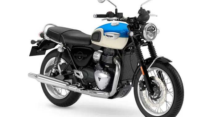 细节简介：Triumph 凯旋 Bonneville T40 系列复古车