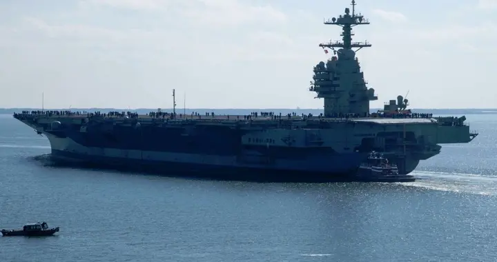 美国第二艘福特级航母进行海试！