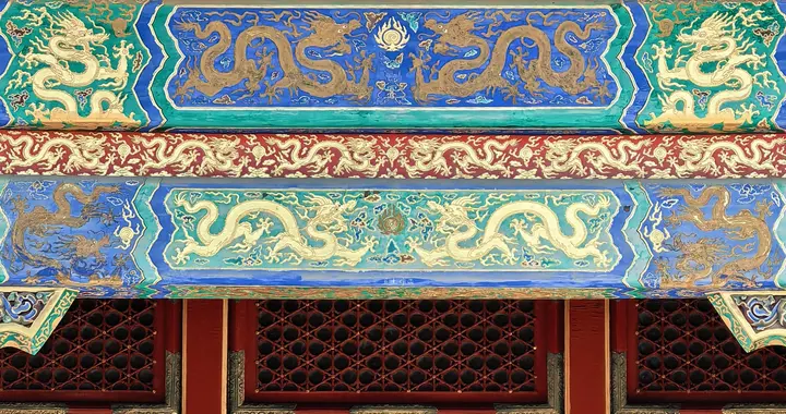 皇家建筑顶流装饰，六种和玺彩画全解，道破千年礼制玄机
