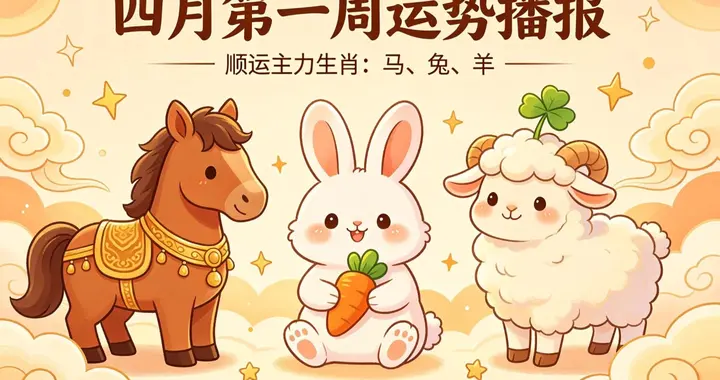 4月6日 ~ 12日周运·清明后气场回暖，这几类人要腾飞