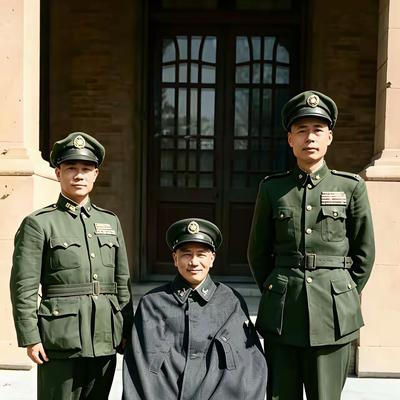 龙国行天下：蒋介石喜欢穿斗篷衣的照片可不