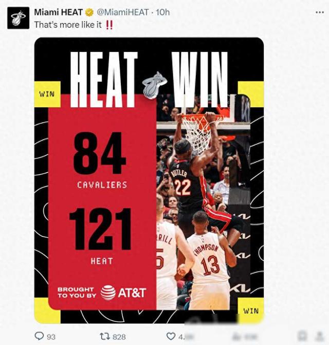 热火官推晒图，恭祝36岁老将荣归前6，热巴以186次两双创新