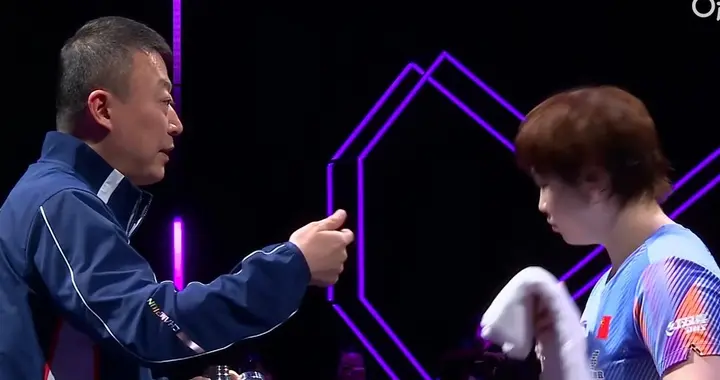 重庆冠军赛赛蒯曼七局大战终不敌张本美合，遗憾获得亚军。