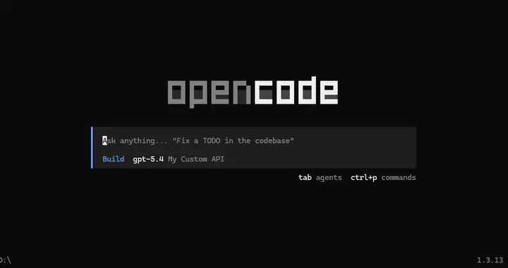 opencode配置第三方Api