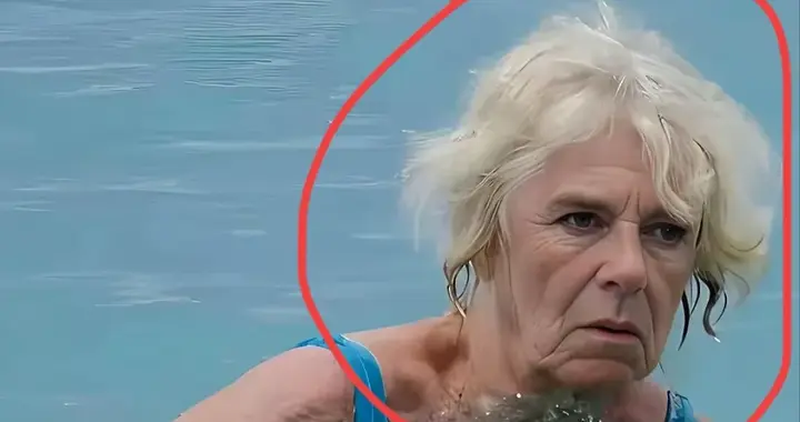 卡米拉泳装镜头罕见曝光！面相引热议，佩服夏洛特公主的心理素质