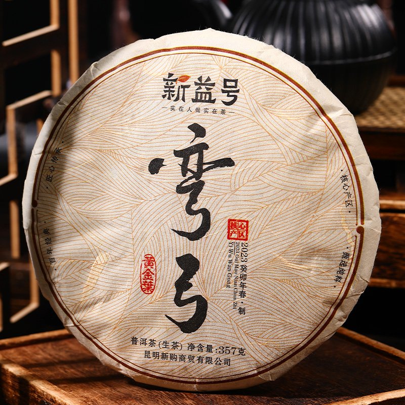 2023年春茶弯弓黄金叶