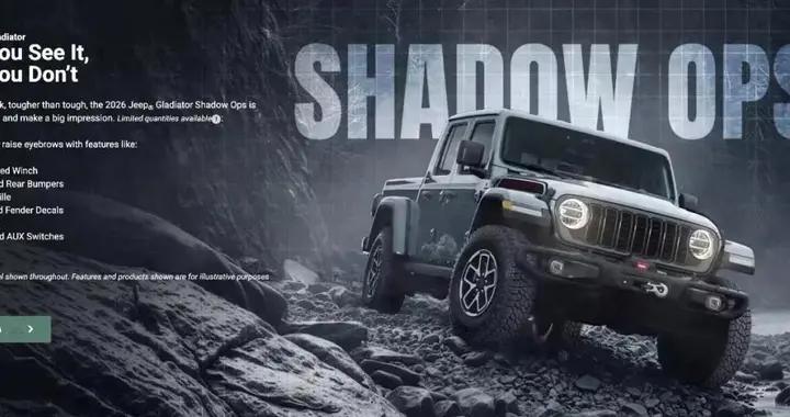 Jeep一年连发十二款特别版，角斗士暗影版到底有何独特魅力？