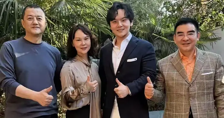 李亚鹏年初六到陈光标家做客！为陈环保送行，陈光标妻子罕见露脸