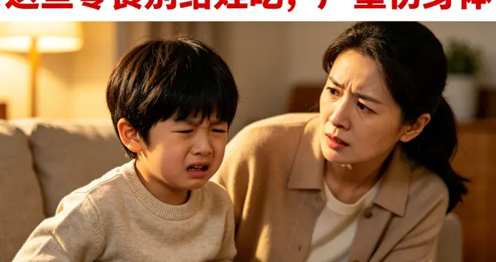 别乱喂！这 6 种 “养生零食” 伤娃脾胃，严重可进医院