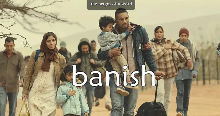 每日单词：banish