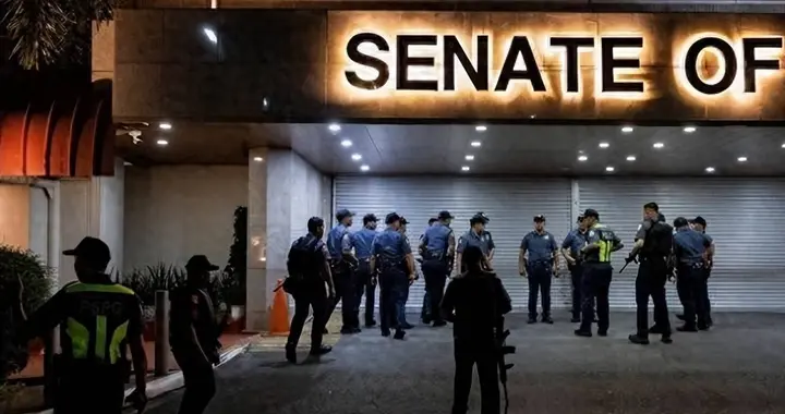 菲律宾两大家族的决战已经开场，参议院外900名警察严阵以待