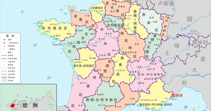 法兰西千年史诗——天赐六边形福地从蕞尔小王土到世界级独立强权