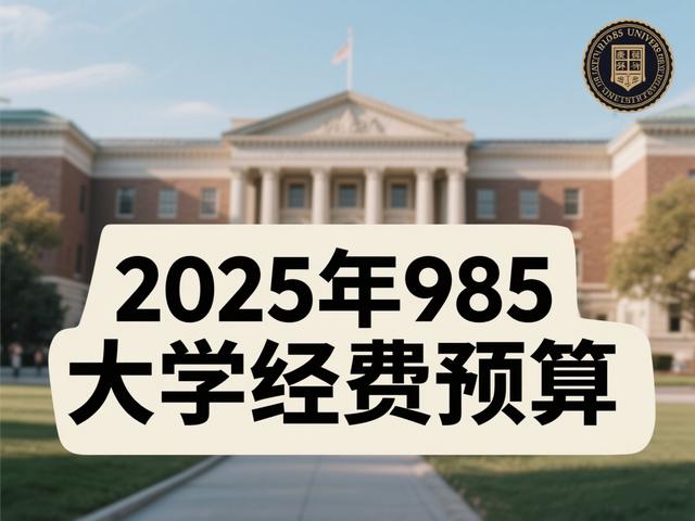985大学经费排名：重大反超天大，南开倒数第3，最少的竟不到40亿