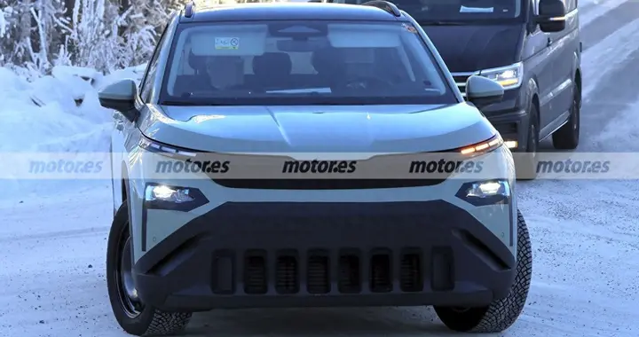 斯柯达Epiq伪谍照曝光：入门级纯电小硬汉，这是要抢柯米克的饭碗