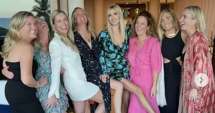 伊万卡和她的闺蜜在一起的时光。明显不是一个段位。你们看是不是