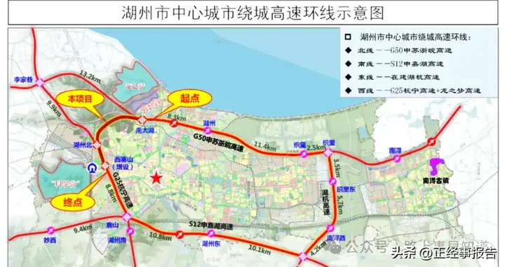 湖州市区绕城高速最后一块缺口2027年竣工