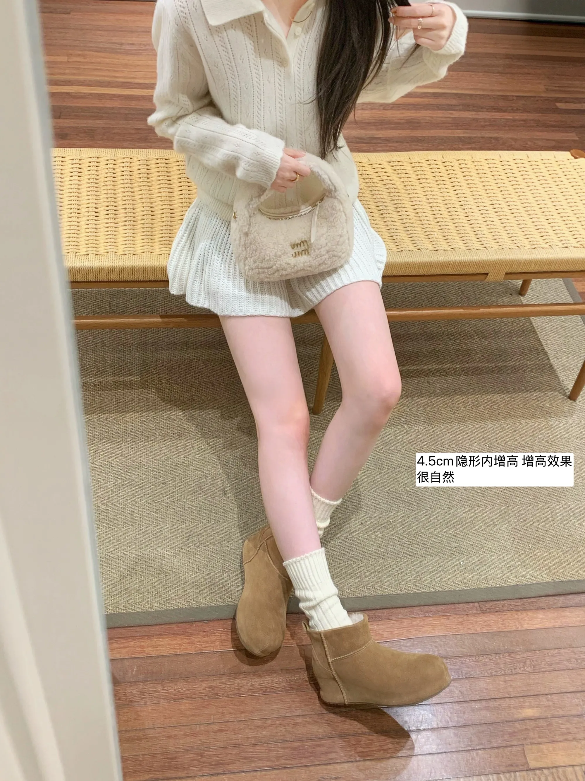 暖栗棕留言尺码抽一位送 今年的小面包加了4.5cm隐形内增高还是这么的...