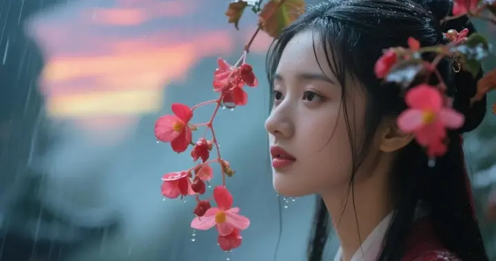 秋海棠古诗五首赏读：冷淡秋容冷淡妆，嫣然含笑吐幽芳