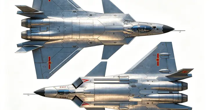 架空：更隐身的米格39？鸭翼的F22？01年首飞的歼14烛龙重型隐战