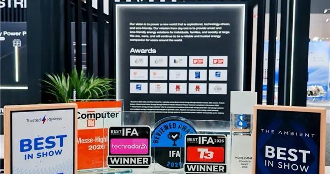 一场IFA、十项认可：正浩EcoFlow如何拓展能源应用边界