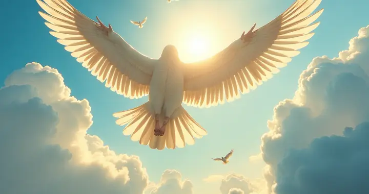 让梦想飞一起去追，让我们张开翅膀勇向前间让梦想的晕