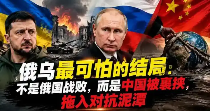 俄乌最可怕的结局：不是俄国战败，而是中国被裹挟，陷入对峙泥潭