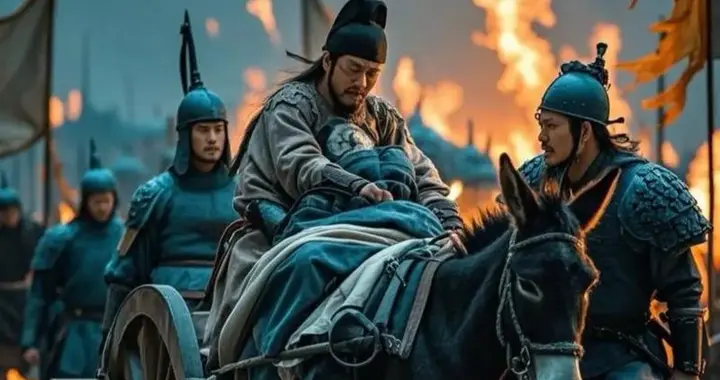 赵光义驾崩后，继位的太宗推开父皇密室，没有金银，只有一幅画