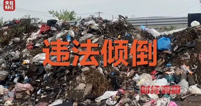 央视曝光辽宁营口垃圾围村乱象，露天焚烧危害村民健康