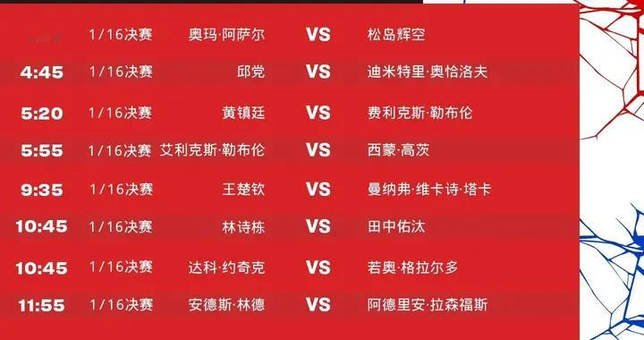 1号WTT赛程出炉！王曼昱遇削球考验 大头谨防爆冷 CCTV5+部分直播！